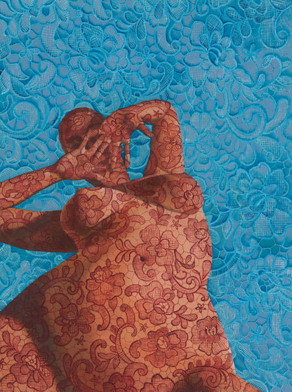 She Is The Pattern (Figure 2) | Stretched Canvas Print