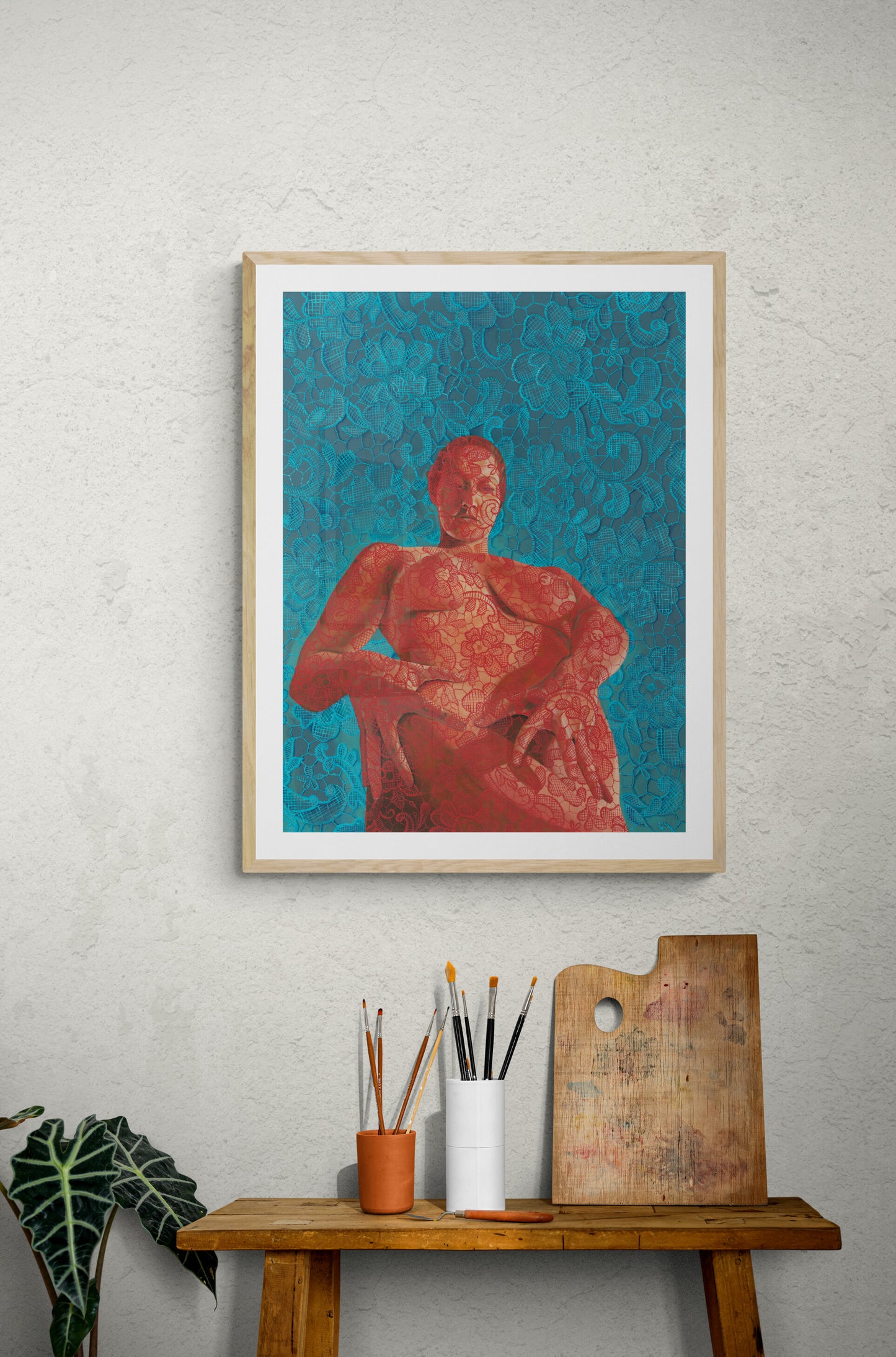 She Is The Pattern (Figure 1) | Paper Print