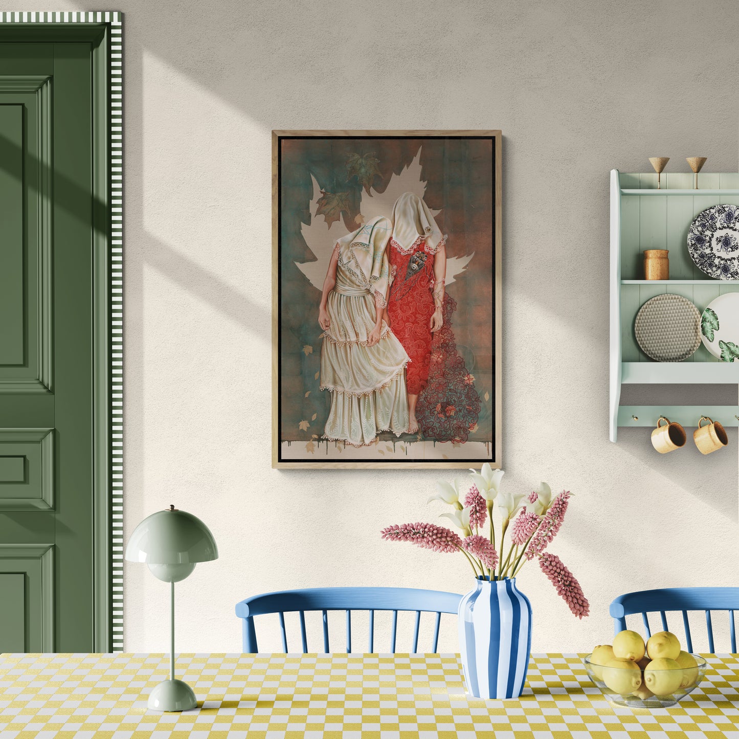 The Quiet Between Us | Stretched Canvas Print