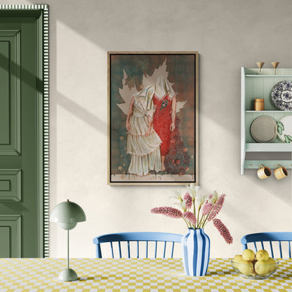 The Quiet Between Us | Stretched Canvas Print