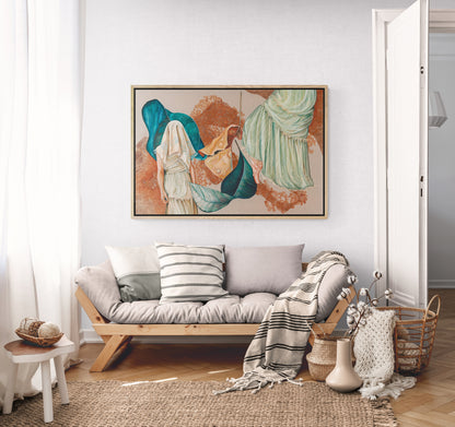 Veil Of Remembrance | Stretched Canvas Print