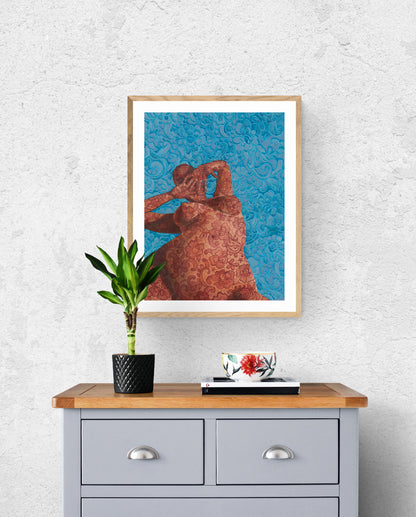 She Is The Pattern (Figure 2) | Paper Print